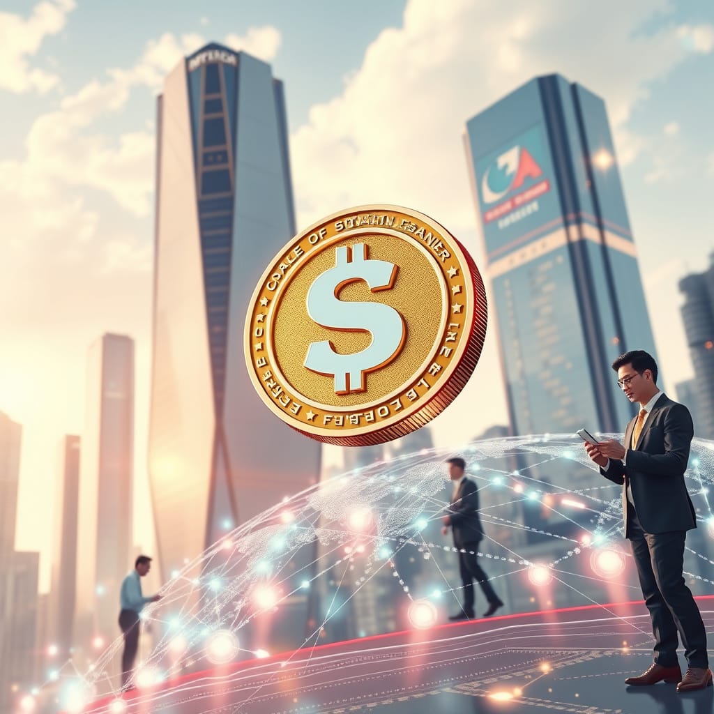 Stablecoins ganham espaço entre instituições financeiras