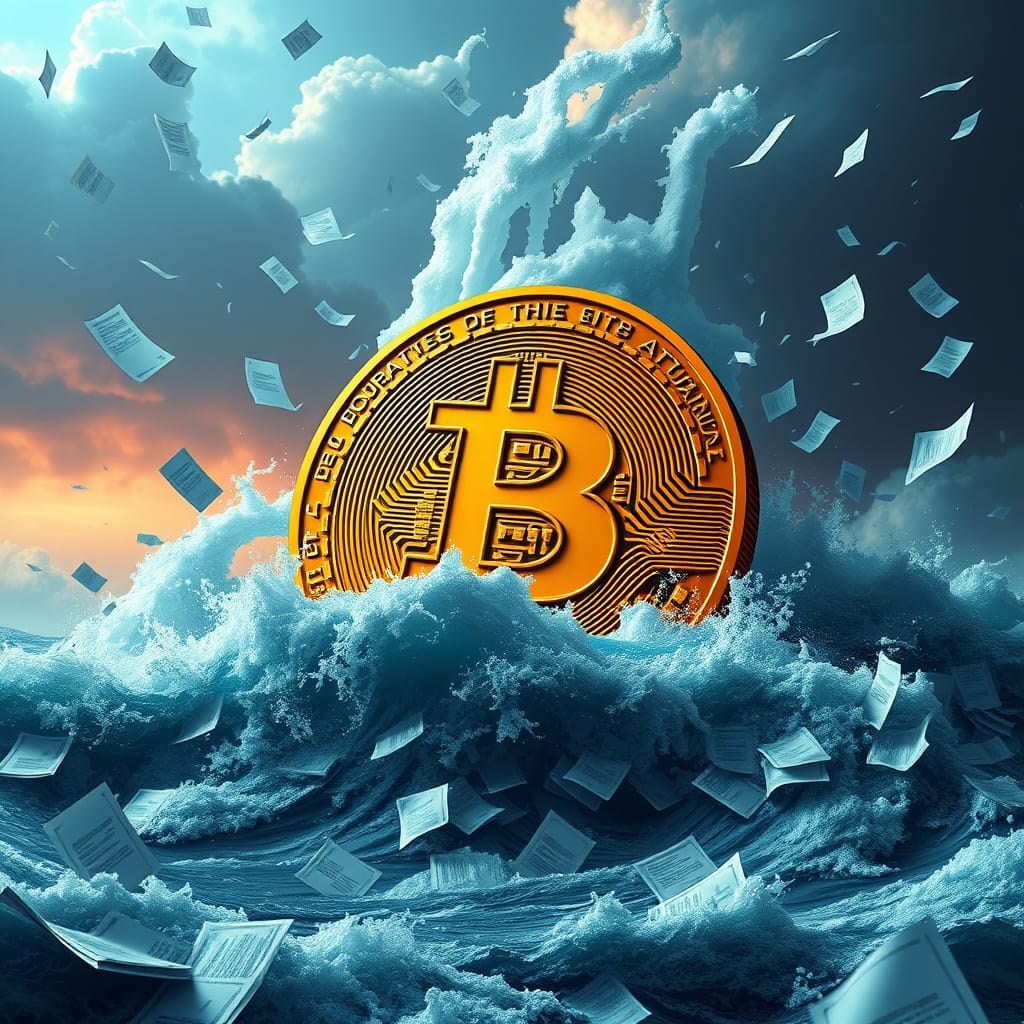 Bitcoin ignora saída