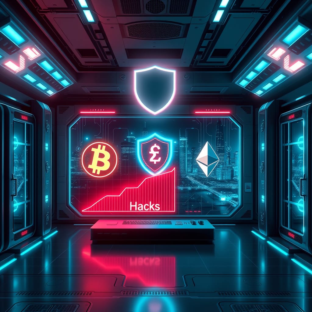 Queda nos Hacks de Criptomoedas