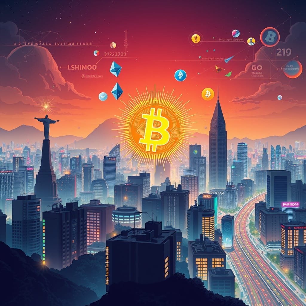 Criptomoedas ganham força no Brasil