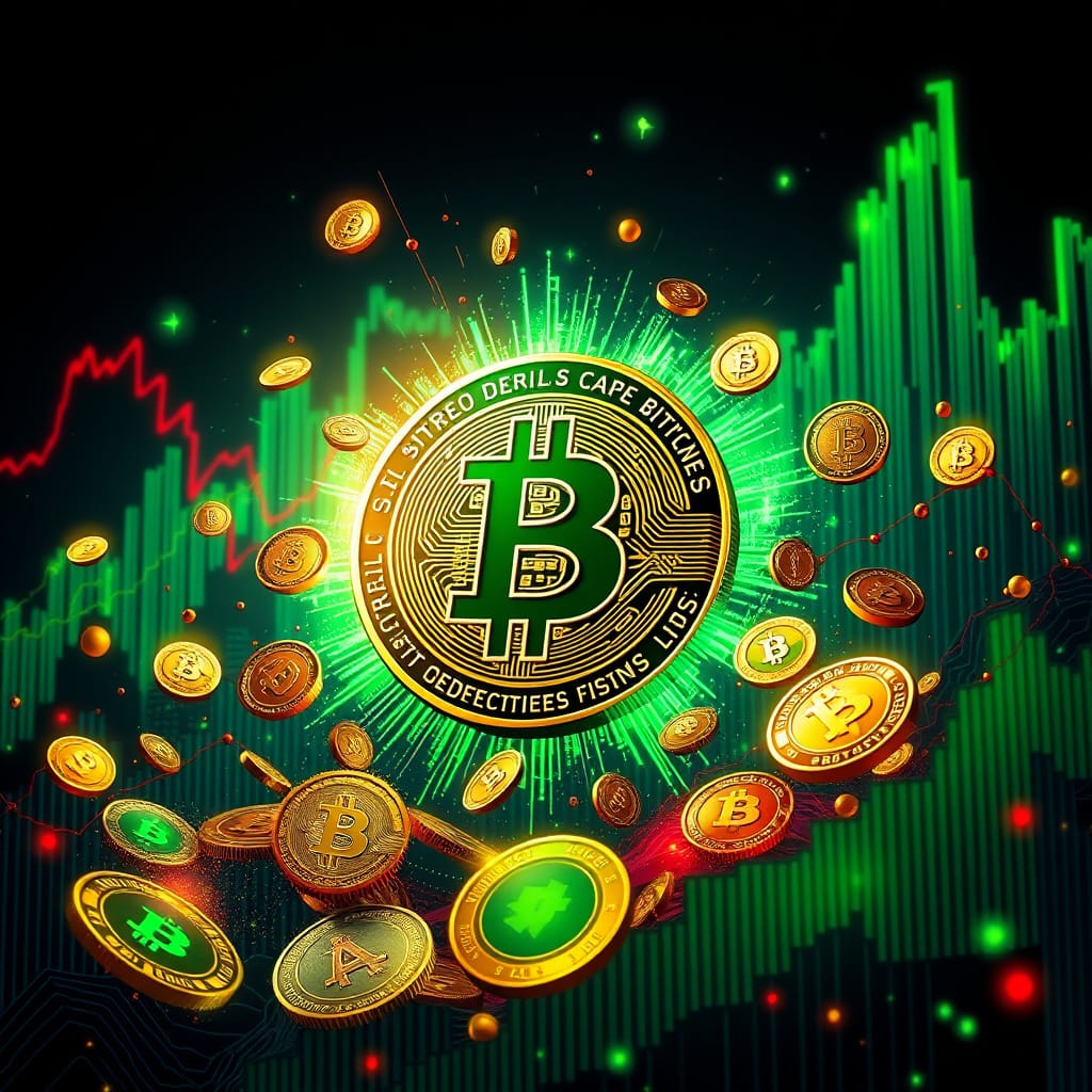 Mercado de Criptomoedas em Ajuste: Bitcoin Mantém Estabilidade Enquanto Altcoins Oscilam