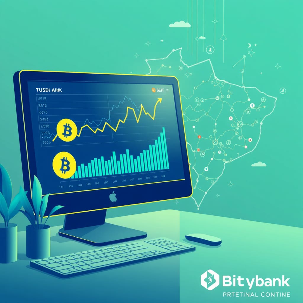 Stablecoins ganham força no Brasil e impulsionam crescimento da Bitybank