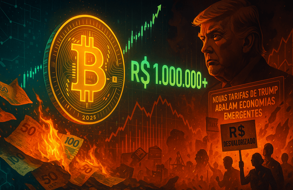 Bitcoin Pode Ultrapassar R$ 1 Milhão em 2025 com Real Pressionado por Tarifas de Trump"