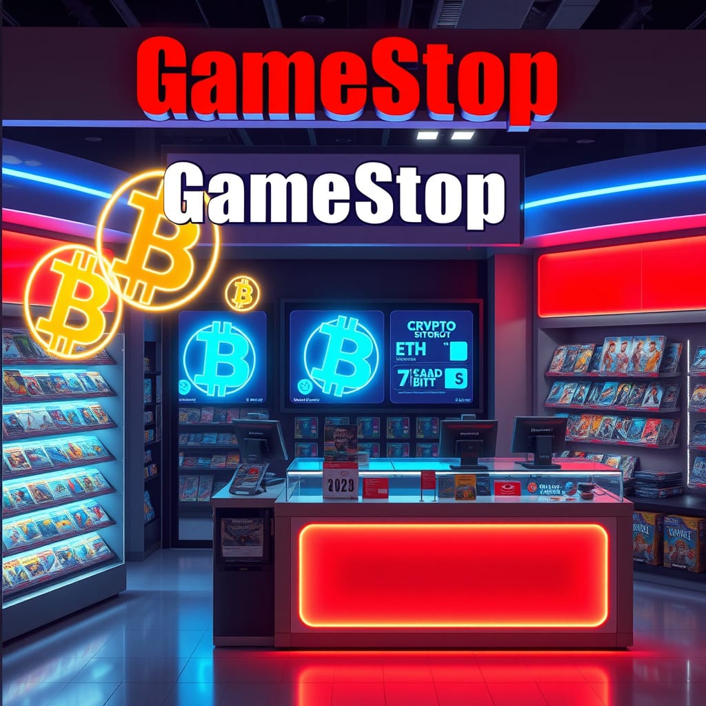 GameStop Investe em Bitcoin e Avalia Criar Rede de Pagamentos com Criptomoedas