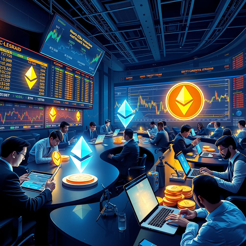 Ethereum se Aproxima de Recorde Histórico e Altcoins Disparam em Meio ao Otimismo do Mercado Cripto