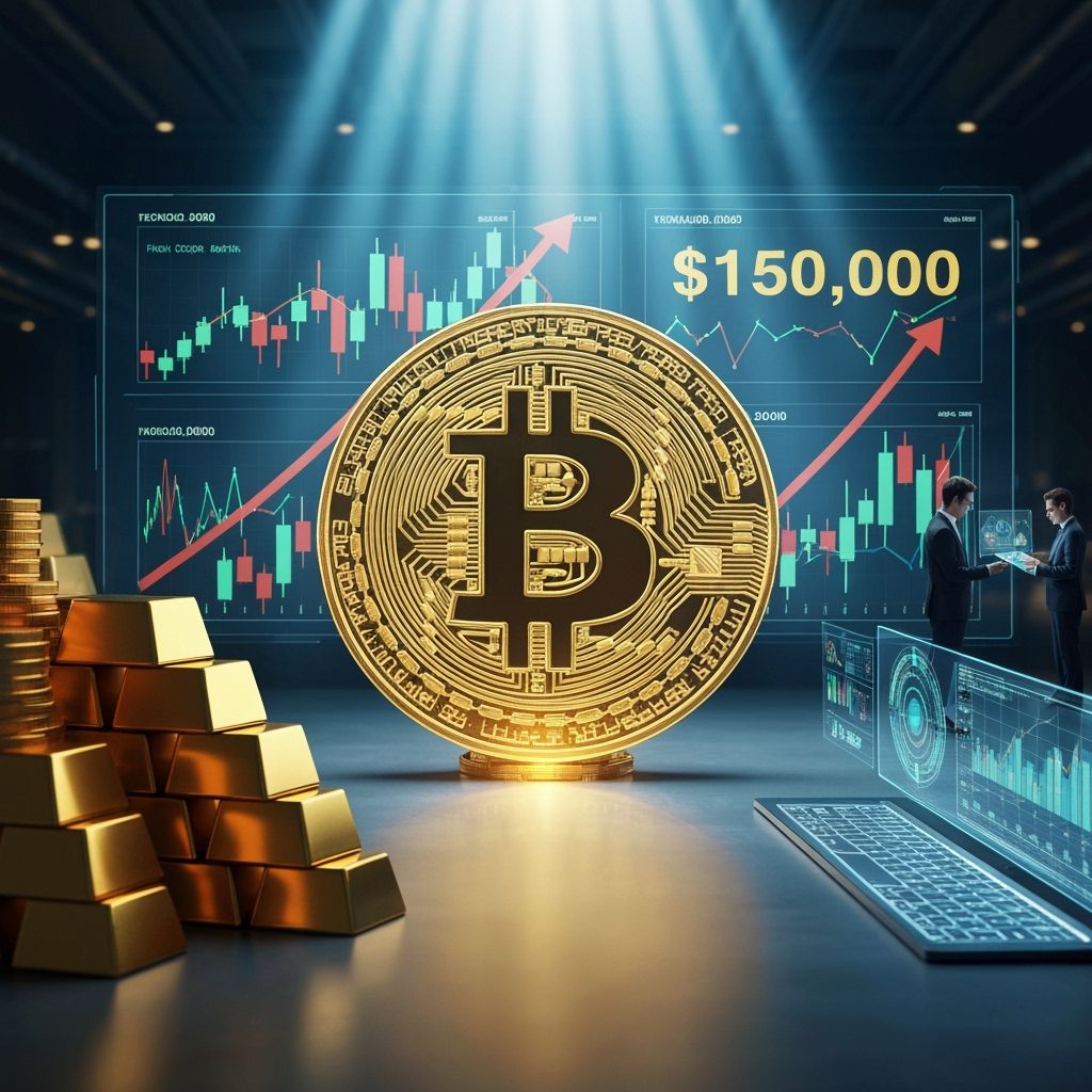 Bitcoin Pode Chegar a US$ 150 Mil Até o Fim de 2025 com Apoio Institucional e Migração para Ativos